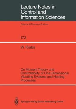 portada on moment theory and controllability of one-dimensional vibrating systems and heating processes (en Inglés)