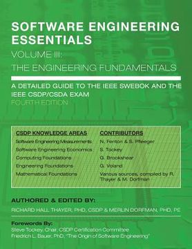 portada SOFTWARE ENGINEERING ESSENTIALS, Volume III: The Engineering Fundamentals (in English)