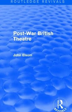 portada Post-War British Theatre (Routledge Revivals) (en Inglés)