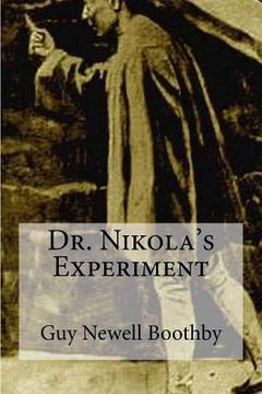 portada Dr. Nikola's Experiment (in English)