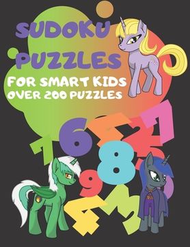portada Sudoku Puzzles for Smart Kids Over 200 Puzzles: sudoku for kids 8-12
