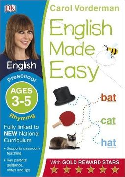 portada English Made Easy Rhyming Preschool Ages 3-5 (Carol Vorderman's English Made Easy)