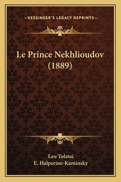 portada Le Prince Nekhlioudov (1889) (en Francés)