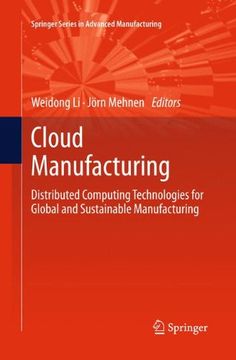 portada cloud manufacturing: distributed computing technologies for global and sustainable manufacturing (en Inglés)
