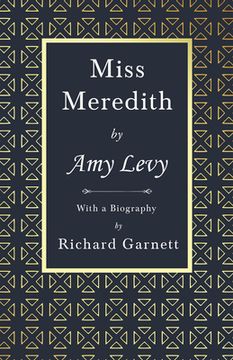 portada Miss Meredith: With a Biography by Richard Garnett (en Inglés)