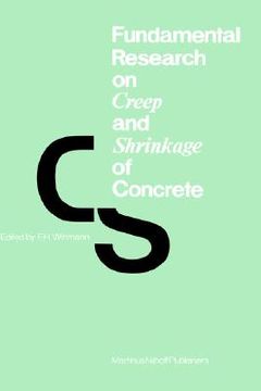 portada fundamental research on creep and shrinkage of concrete (in English)