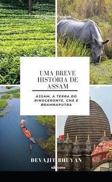 portada Uma Breve História de Assam Assam, a Terra do Rinoceronte, chá e Brahmaputra (en Portugués)