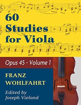 portada Wohlfahrt Franz 60 Studies, op. 45: Volume 1 - Viola Solo (en Inglés)