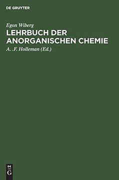portada Lehrbuch der Anorganischen Chemie (en Alemán)