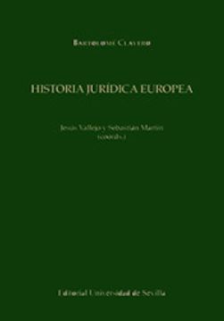 portada Historia Jurídica Europea