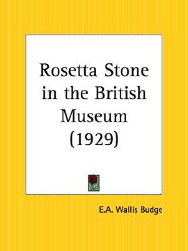 portada rosetta stone in the british museum