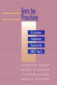 portada Texts for Preaching, Year c: A Lectionary Commentary Based on the Nrsv: 003 (Daily Study Bible) (in English)
