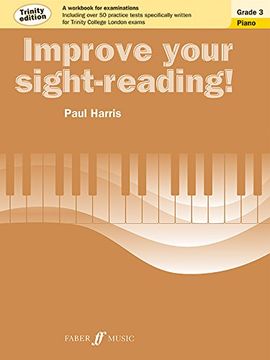 portada Improve Your Sight-Reading! Trinity Piano, Grade 3: A Workbook for Examinations