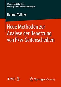 portada Neue Methoden zur Analyse der Benetzung von Pkw-Seitenscheiben (en Alemán)