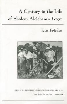 portada a century in the life of sholem aleichem's tevye (en Inglés)