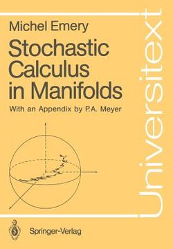 portada stochastic calculus in manifolds (in English)