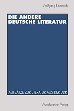 portada Die Andere Deutsche Literatur (in German)