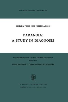 portada Paranoia: A Study in Diagnosis (Boston Studies in the Philosophy and History of Science)