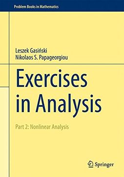 portada Exercises in Analysis: Part 2: Nonlinear Analysis (Problem Books in Mathematics)