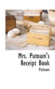 portada mrs. putnam's receipt book (en Inglés)