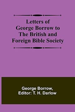 portada Letters of George Borrow to the British and Foreign Bible Society 