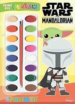 portada Star Wars the Mandalorian: May the Force be With You: Paint box Colortivity (en Inglés)