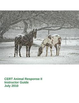 portada CERT Animal Response II -- Instructor Guide (en Inglés)