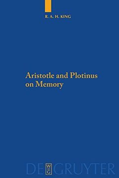 portada Aristotle and Plotinus on Memory (Quellen und Studien zur Philosophie) (in English)