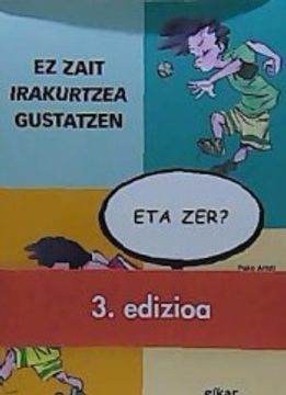 portada Ez Zait Irakurtzea Gustatzen, eta Zer? (in Basque)