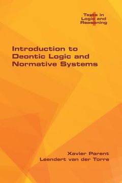 portada Introduction to Deontic Logic and Normative Systems (en Inglés)