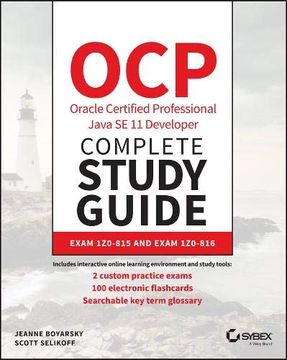 portada Ocp Oracle Certified Professional Java se 11 Developer Complete Study Guide: Exam 1Z0-815 and Exam 1Z0-816 