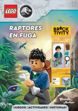 portada LEGO® Jurassic World™. Raptores en fuga