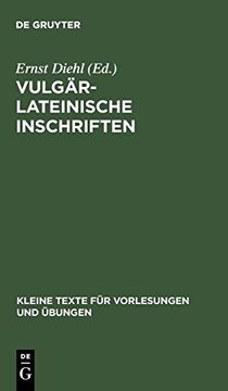 portada Vulgärlateinische Inschriften (en Alemán)