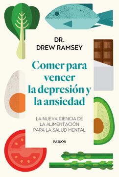 portada Comer Para Vencer la Depresion y la Ansiedad (in Spanish)