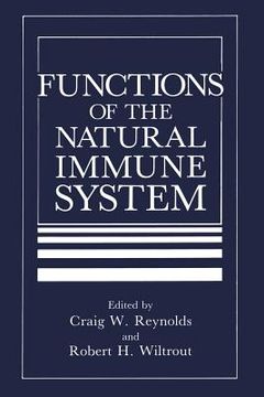 portada Functions of the Natural Immune System (en Inglés)