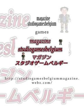 portada studiogamesbelgium magazine japan: http: //studiogamesbelgiummagazine.webs.com/ (en Japonés)