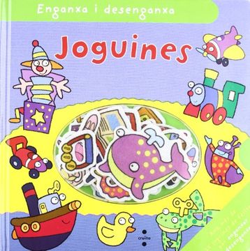 Enganxa i desenganxa. Joguines (en Catalán)