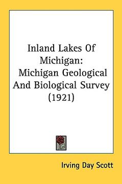 portada inland lakes of michigan: michigan geological and biological survey (1921) (in English)