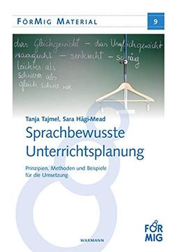 portada Sprachbewusste Unterrichtsplanung: Prinzipien, Methoden und Beispiele für die Umsetzung (Förmig Material) (in German)