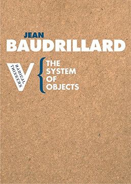portada The System of Objects (in English)