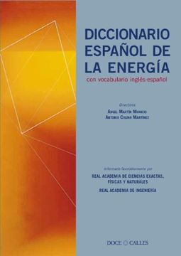 portada Diccionario Español De La Energia