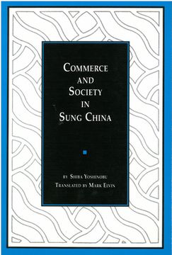 portada Commerce and Society in Sung China (in English)