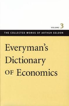 portada everyman's dictionary of economics (en Inglés)