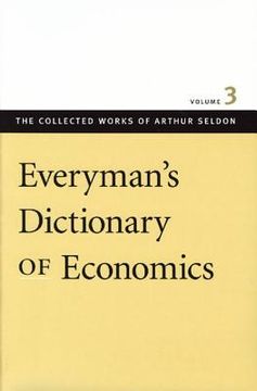 portada everyman's dictionary of economics (in English)