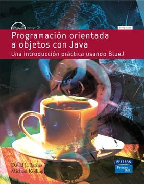 portada Programacion Orientada a Objetos con Java: Una Introduccion Practica Usando Bluej, Incluye cd 3