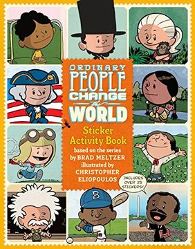 portada Ordinary People Change the World Sticker Activity Book (Ordinary People Change 