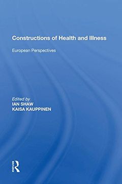 portada Constructions of Health and Illness: European Perspectives (in English)