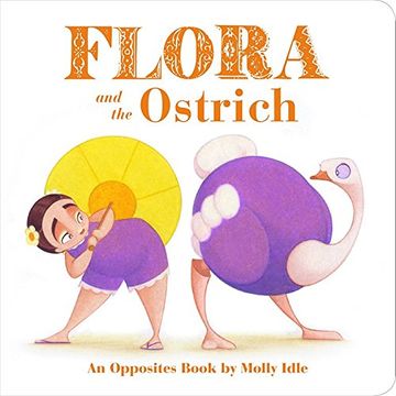 portada Flora and the Ostrich (en Inglés)