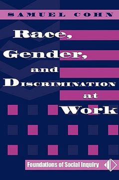 portada race, gender, and discrimination at work (en Inglés)