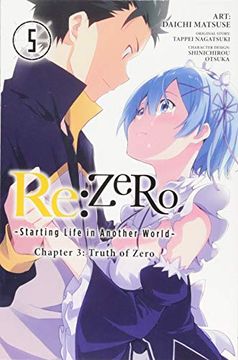 portada Re: Zero Starting Life in Another World, Chapter 3: Truth of Zero, Vol. 5 (en Inglés)